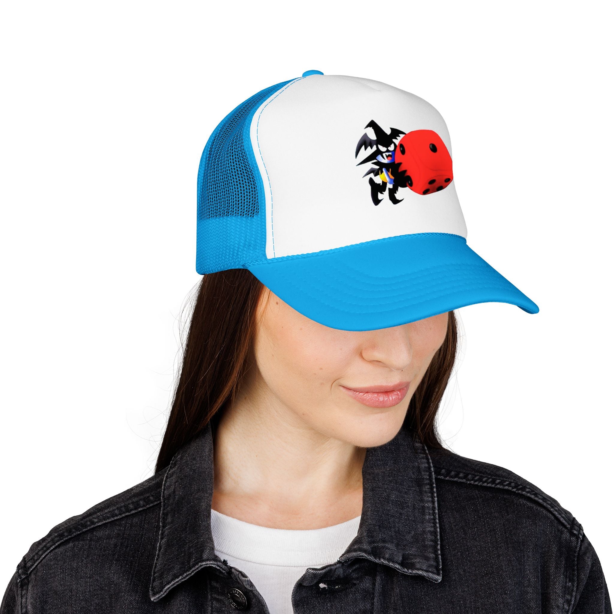 Skull Dice Trucker Cap