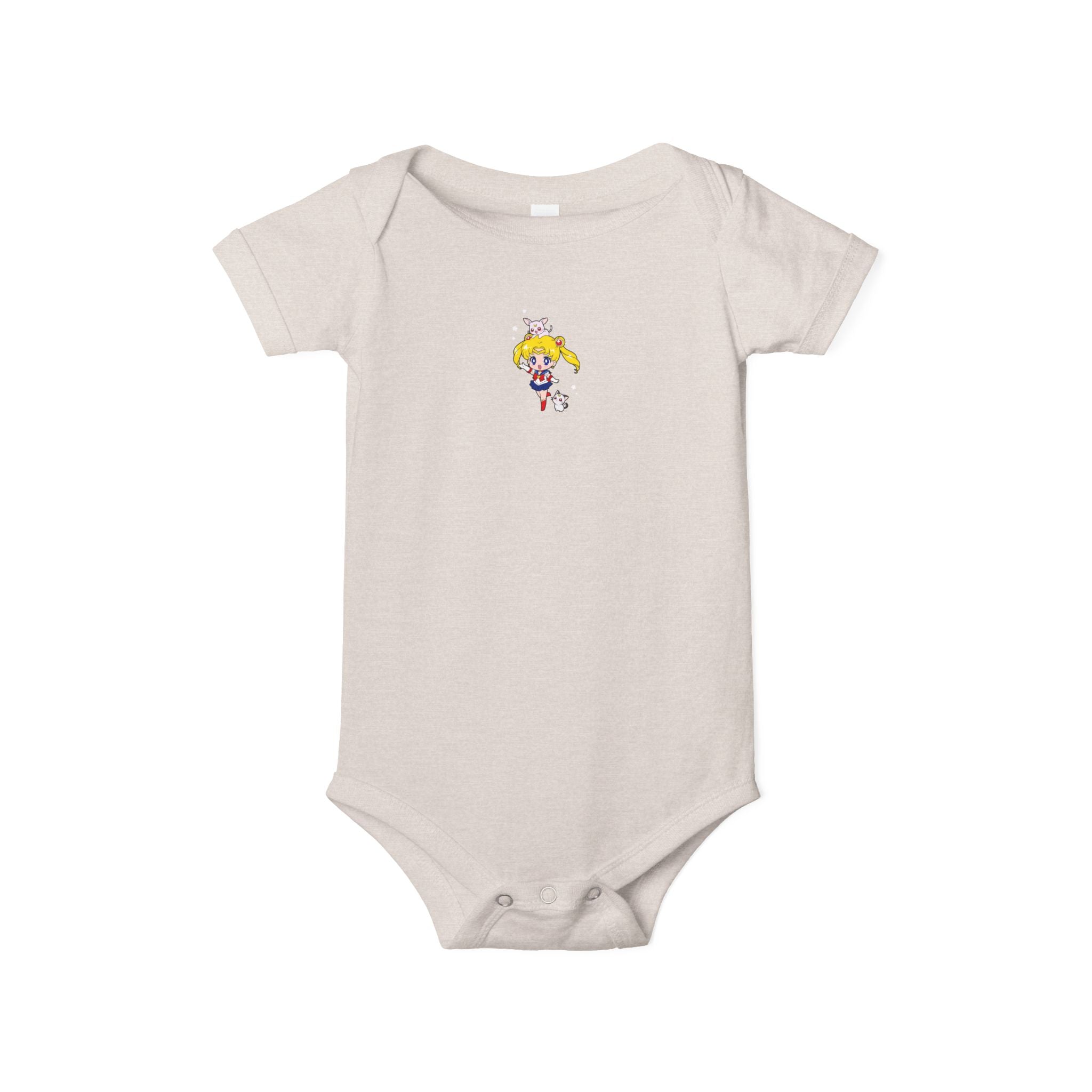 Cute Sailor Moon & Kittens Baby One-Piece Bodysuit