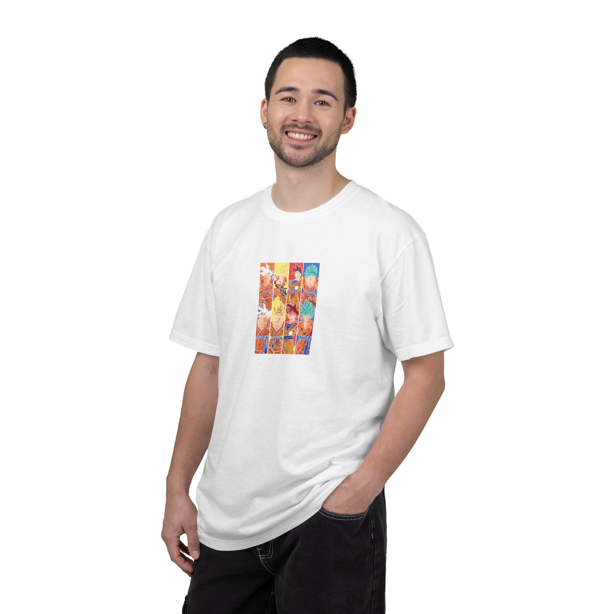 Goku Transformation Collage T-shirt