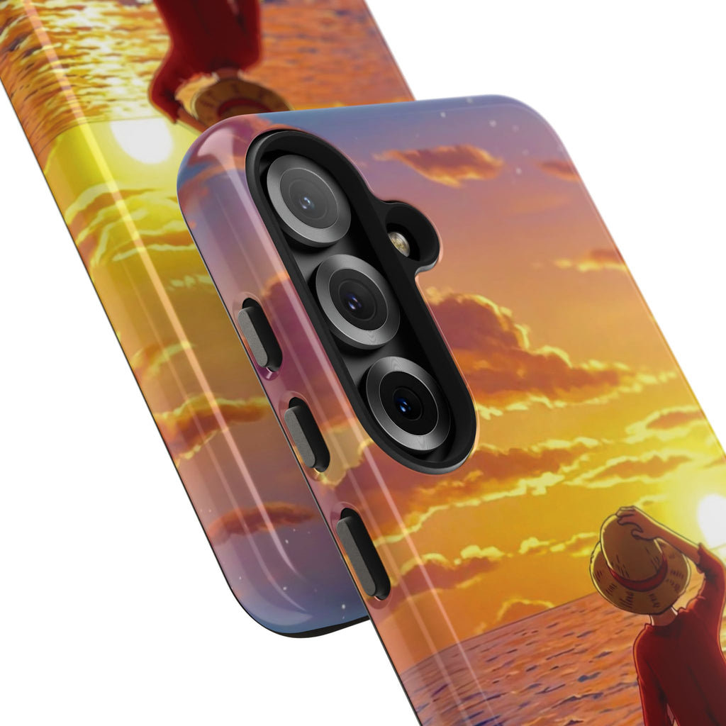 Luffy Sunset Phone Case
