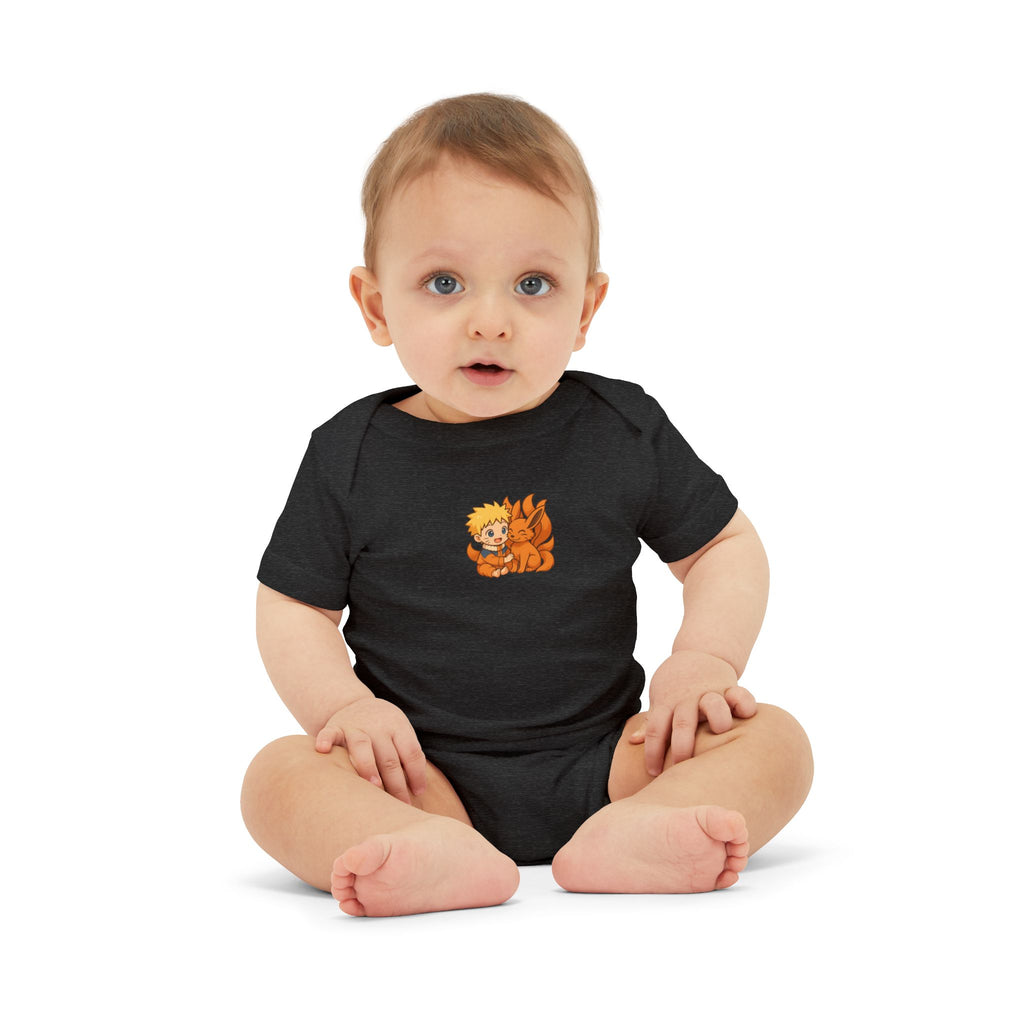 Baby Naruto & Baby Kurama One-Piece Bodysuit