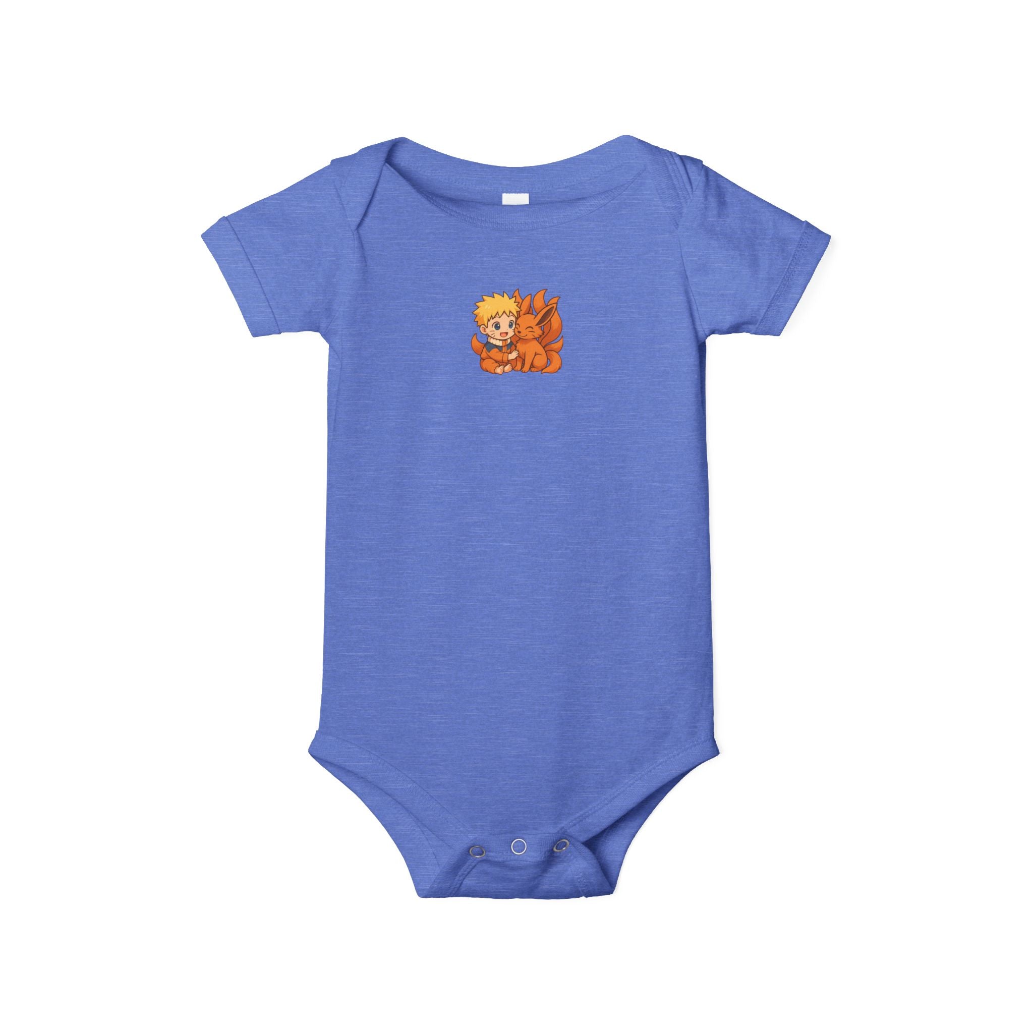Baby Naruto & Baby Kurama One-Piece Bodysuit