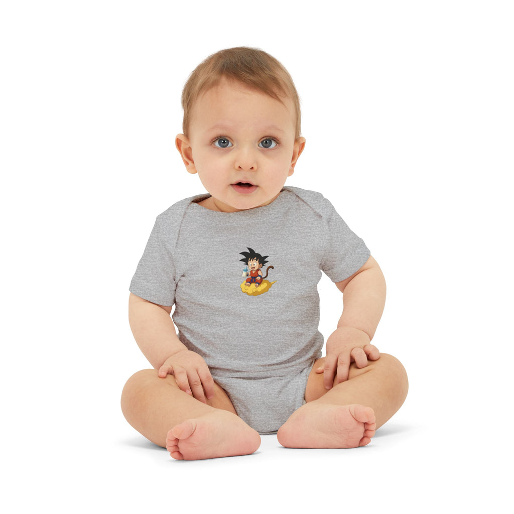 Goku Flying Nimbus Baby One-Piece Bodysuit