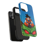 Goku Sitting on Shenron Phone Case