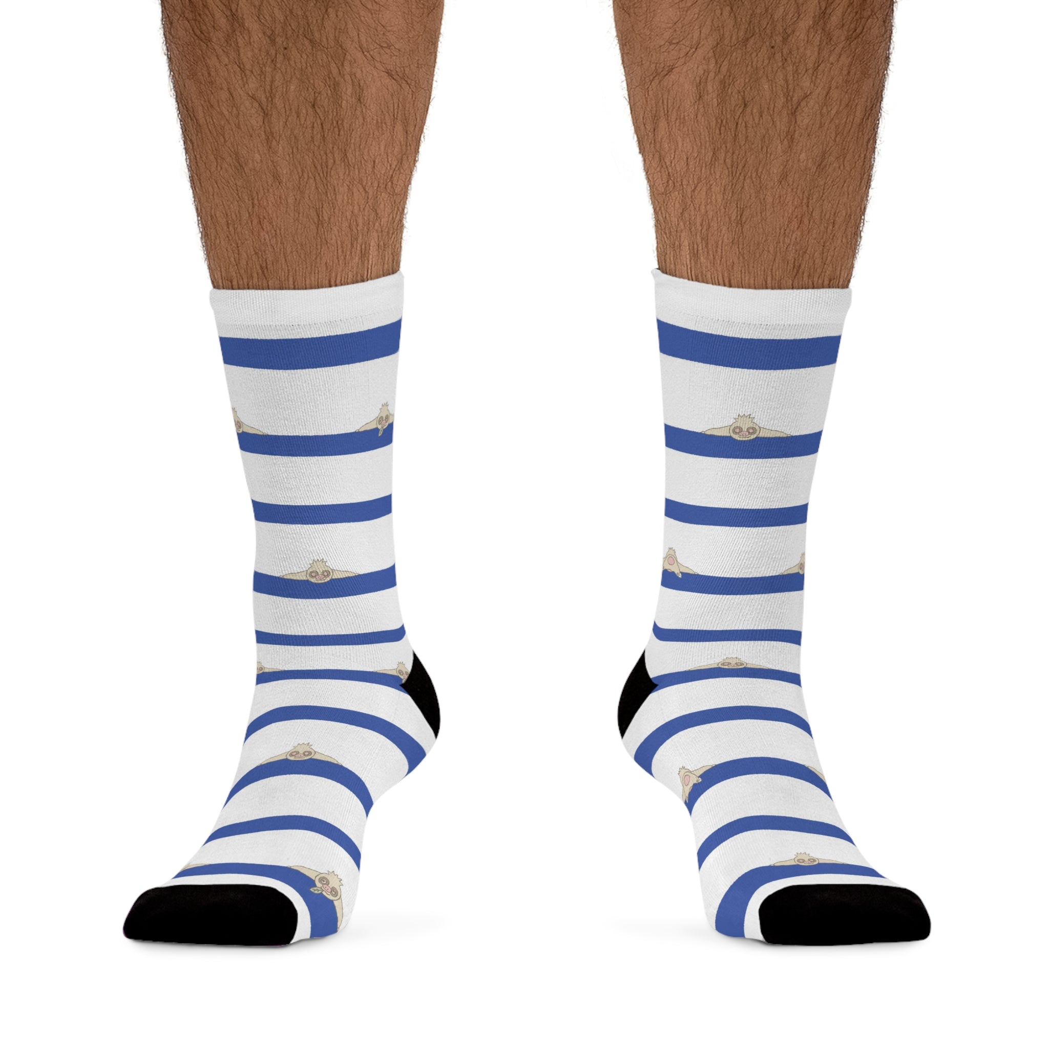 Striped Slakoth Recycled-Poly Socks
