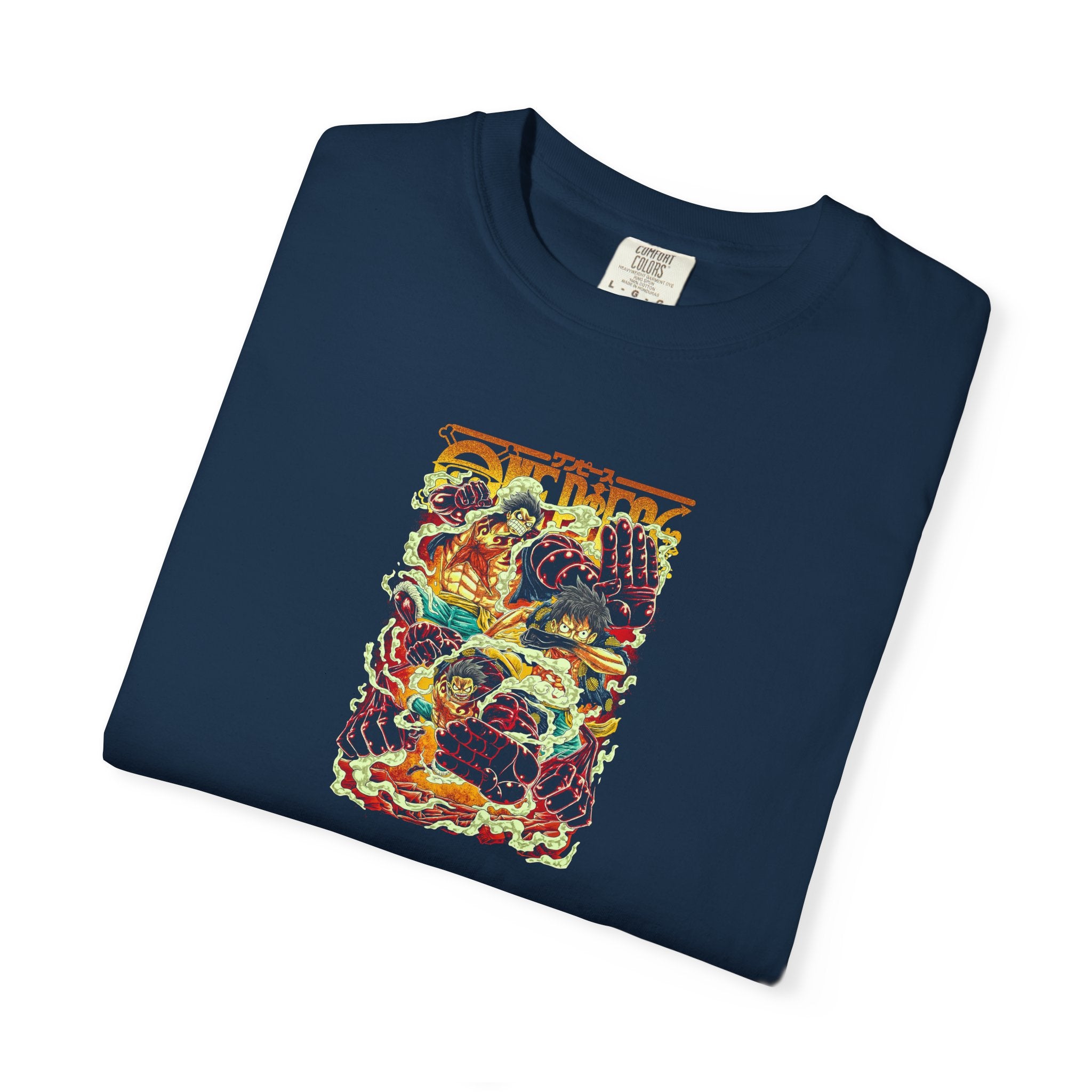 One Piece Luffy Gear 4 Form Collage T-Shirt