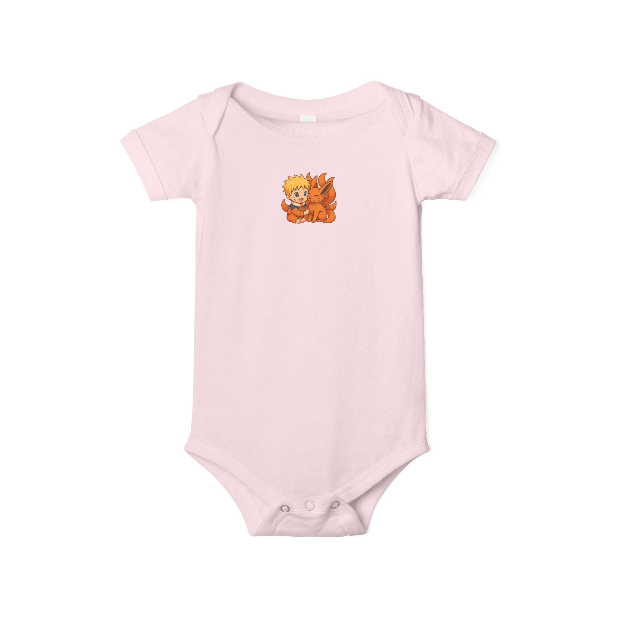 Baby Naruto & Baby Kurama One-Piece Bodysuit