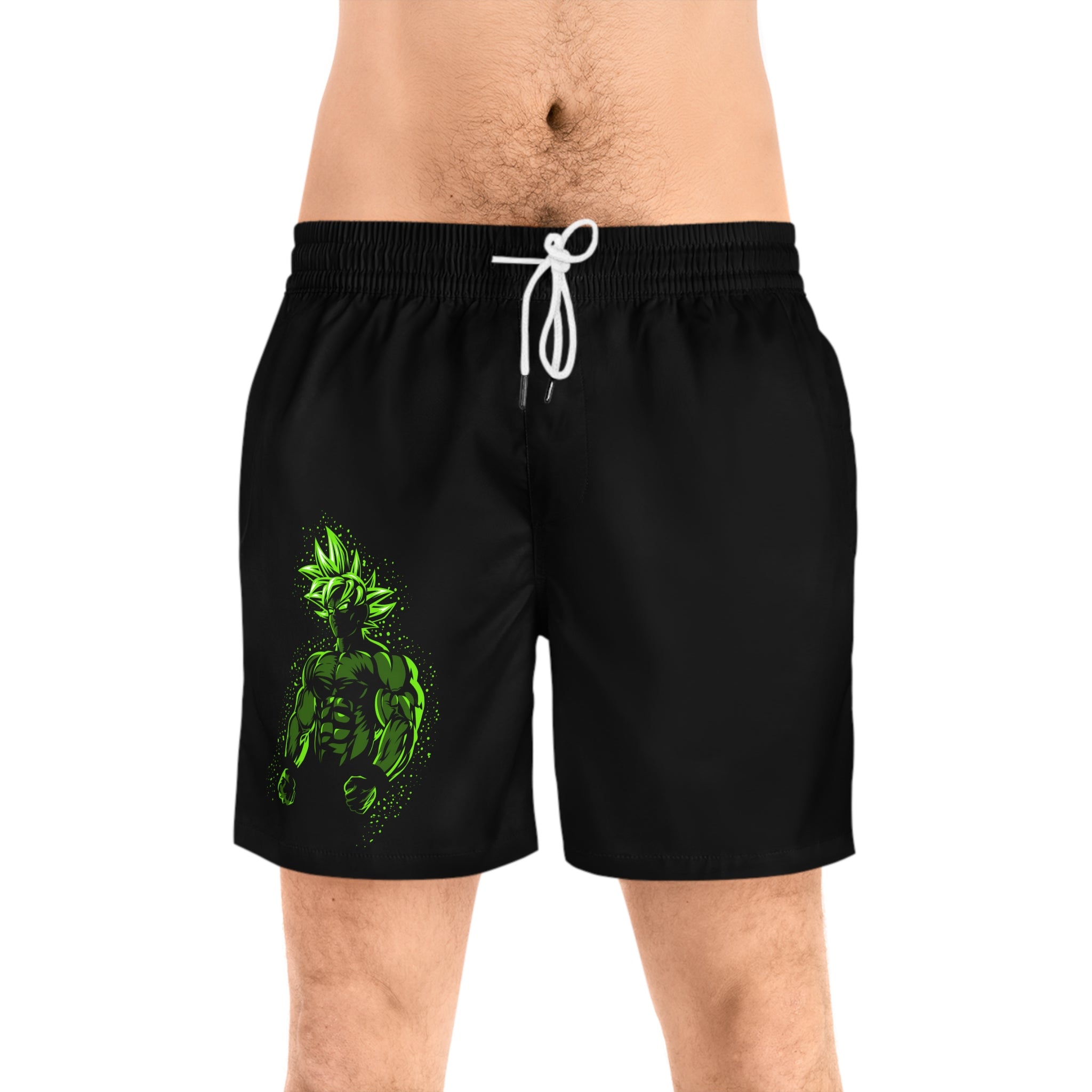 Goku Power Up Swim Shorts