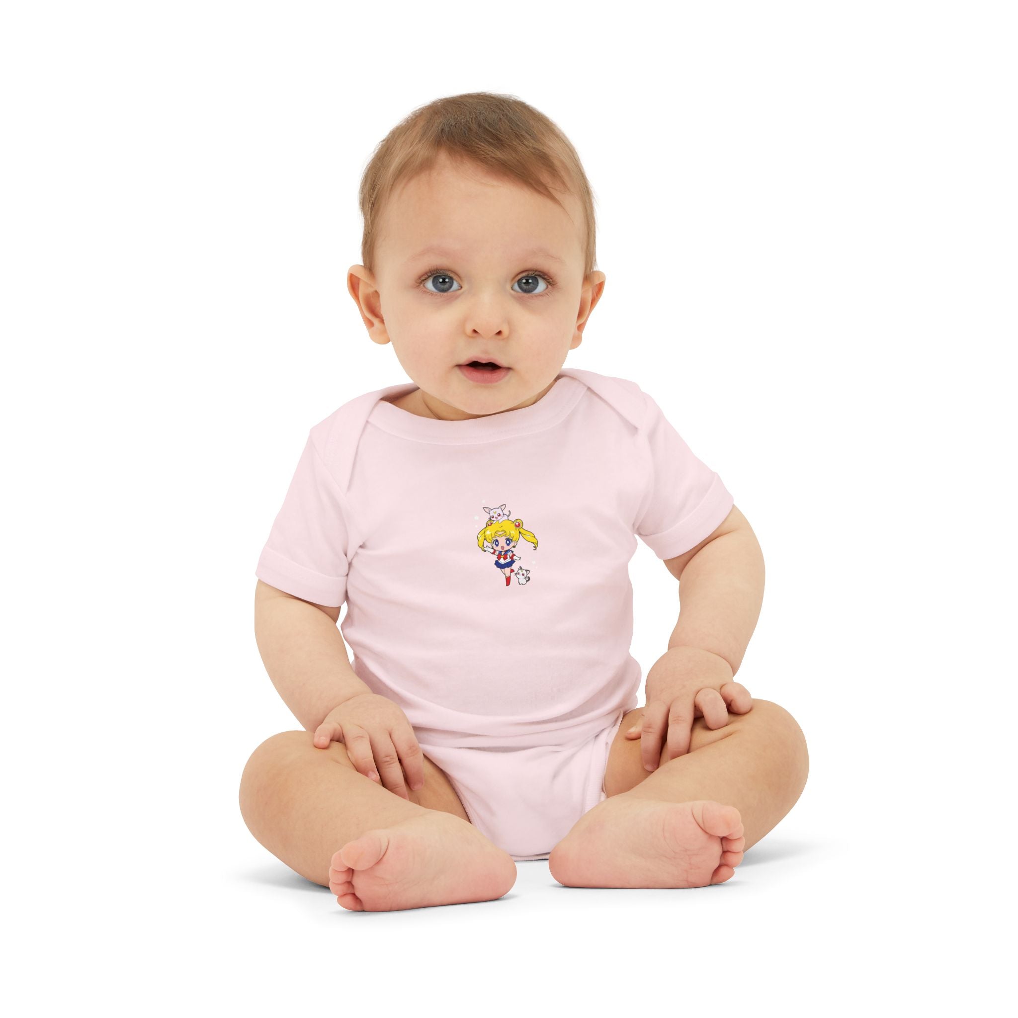 Cute Sailor Moon & Kittens Baby One-Piece Bodysuit