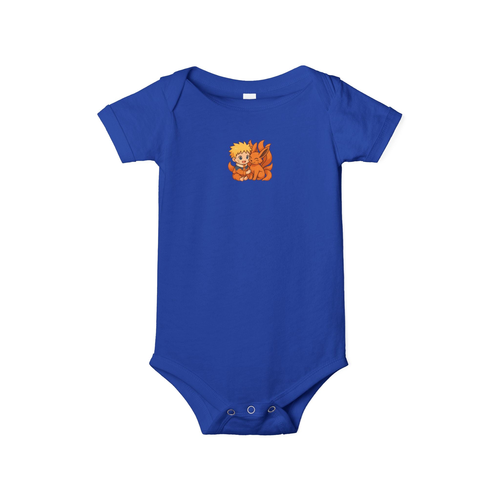 Baby Naruto & Baby Kurama One-Piece Bodysuit