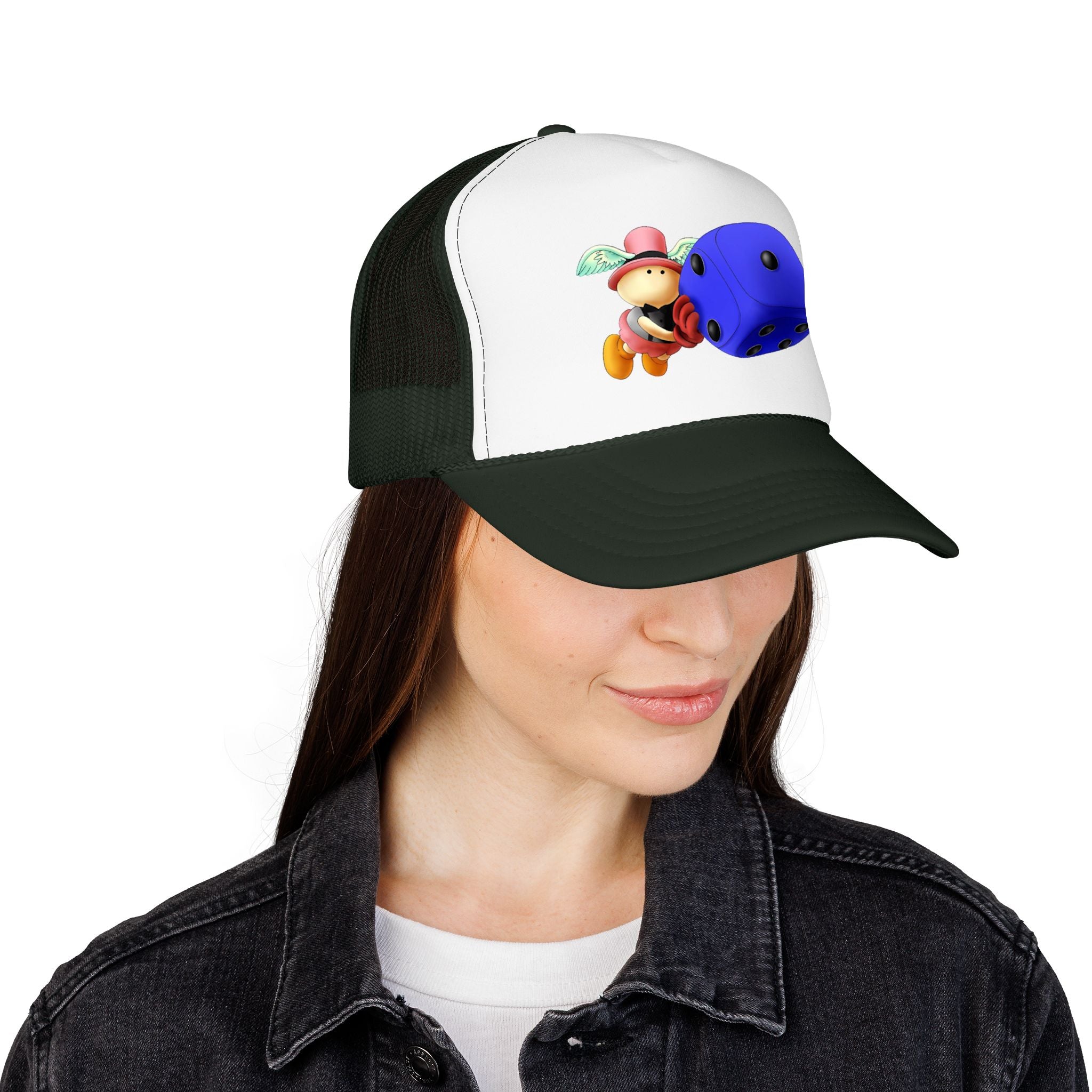 Gracful Dice Trucker Cap