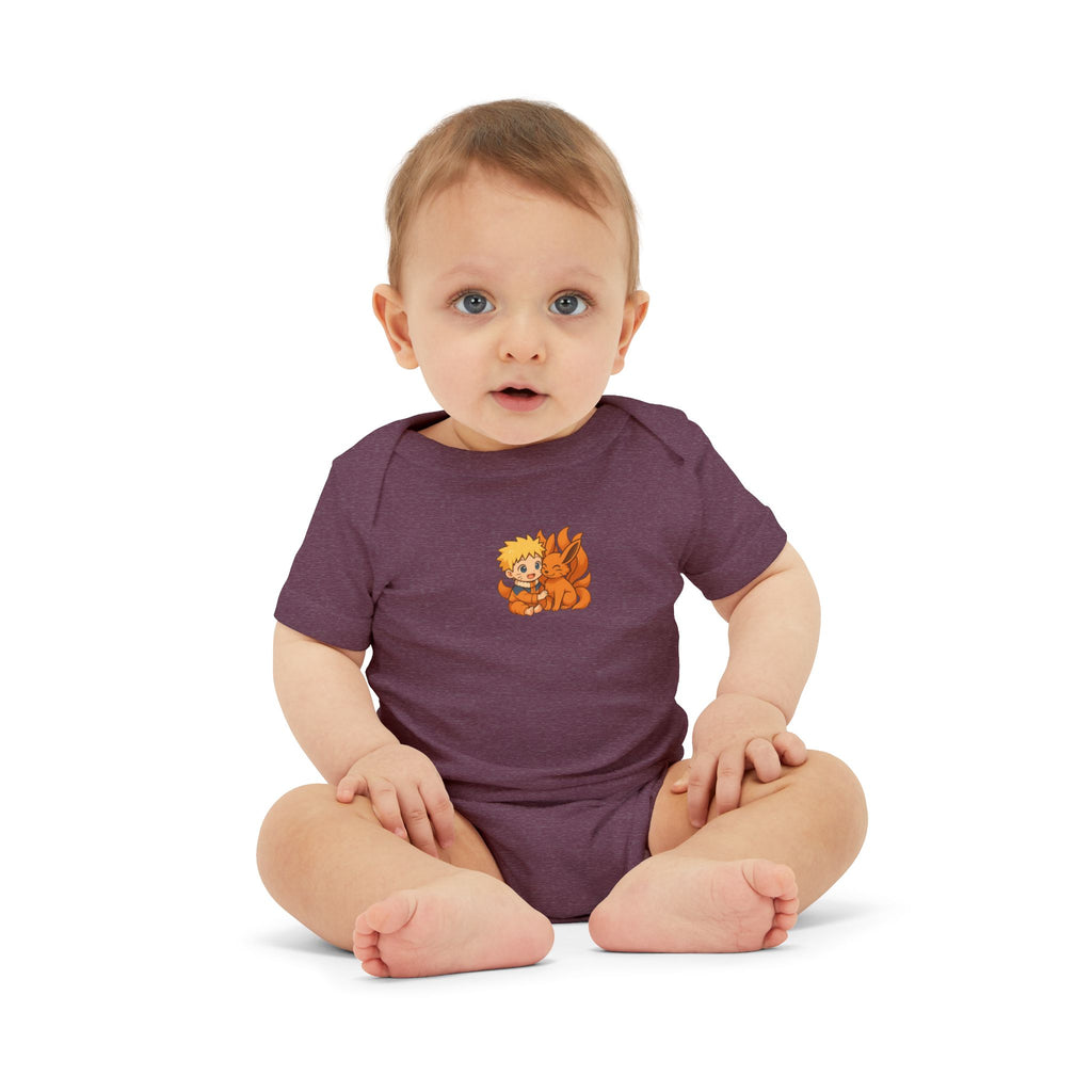 Baby Naruto & Baby Kurama One-Piece Bodysuit