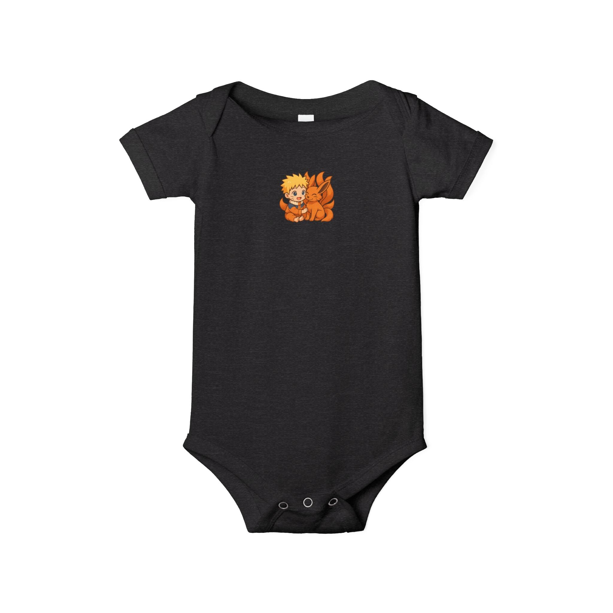 Baby Naruto & Baby Kurama One-Piece Bodysuit