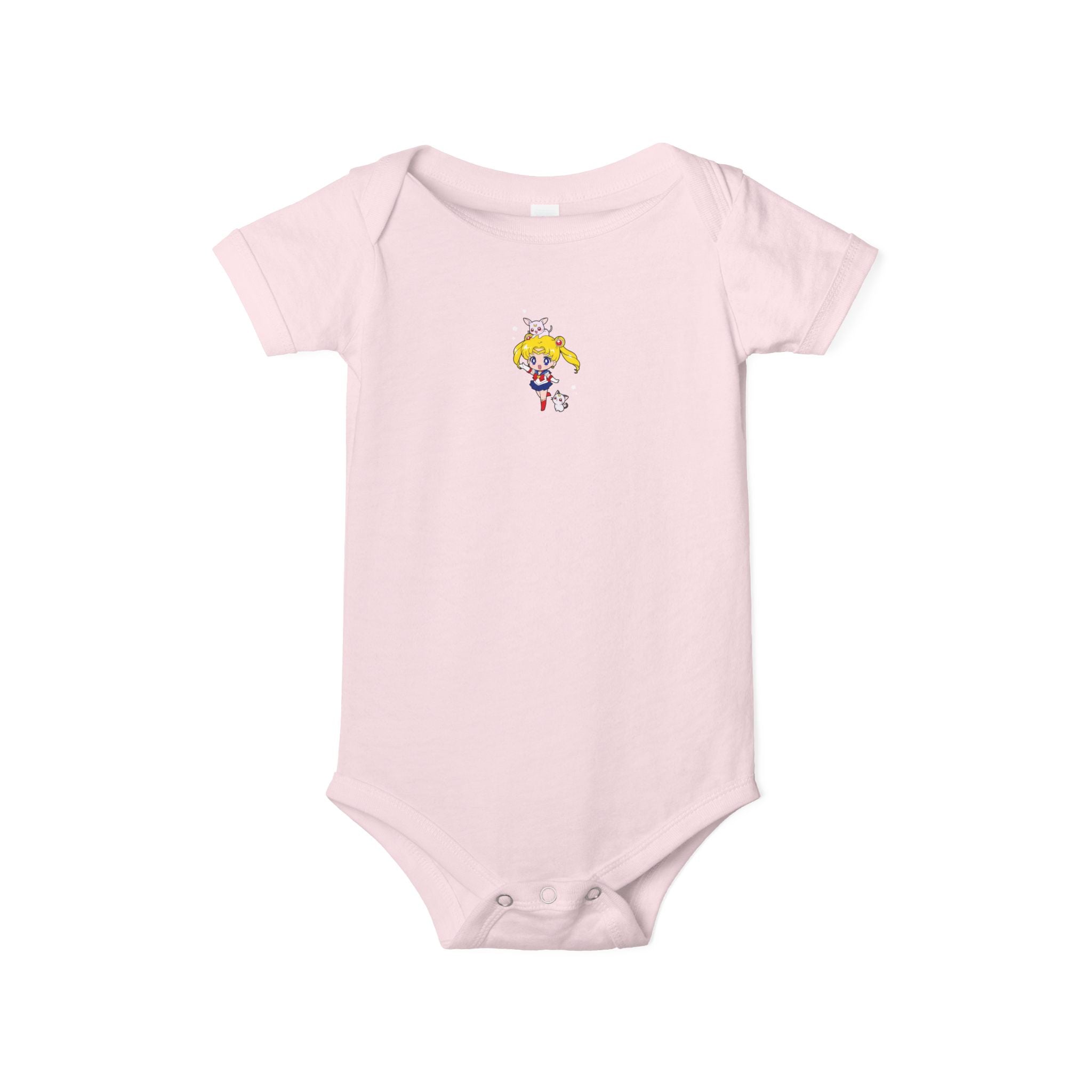 Cute Sailor Moon & Kittens Baby One-Piece Bodysuit