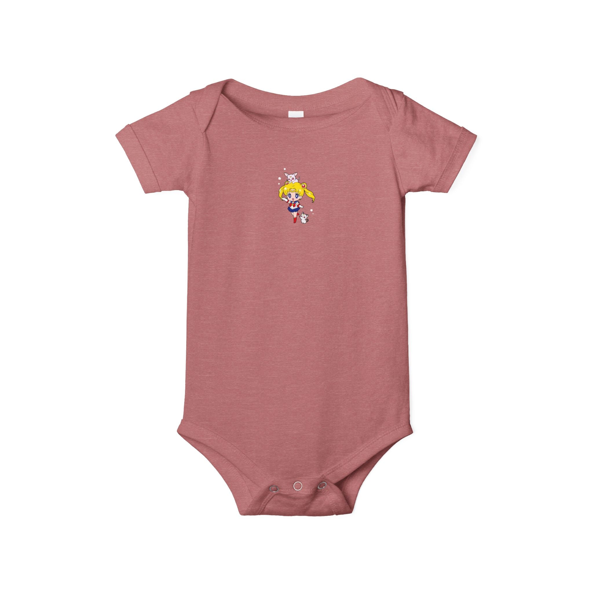 Cute Sailor Moon & Kittens Baby One-Piece Bodysuit