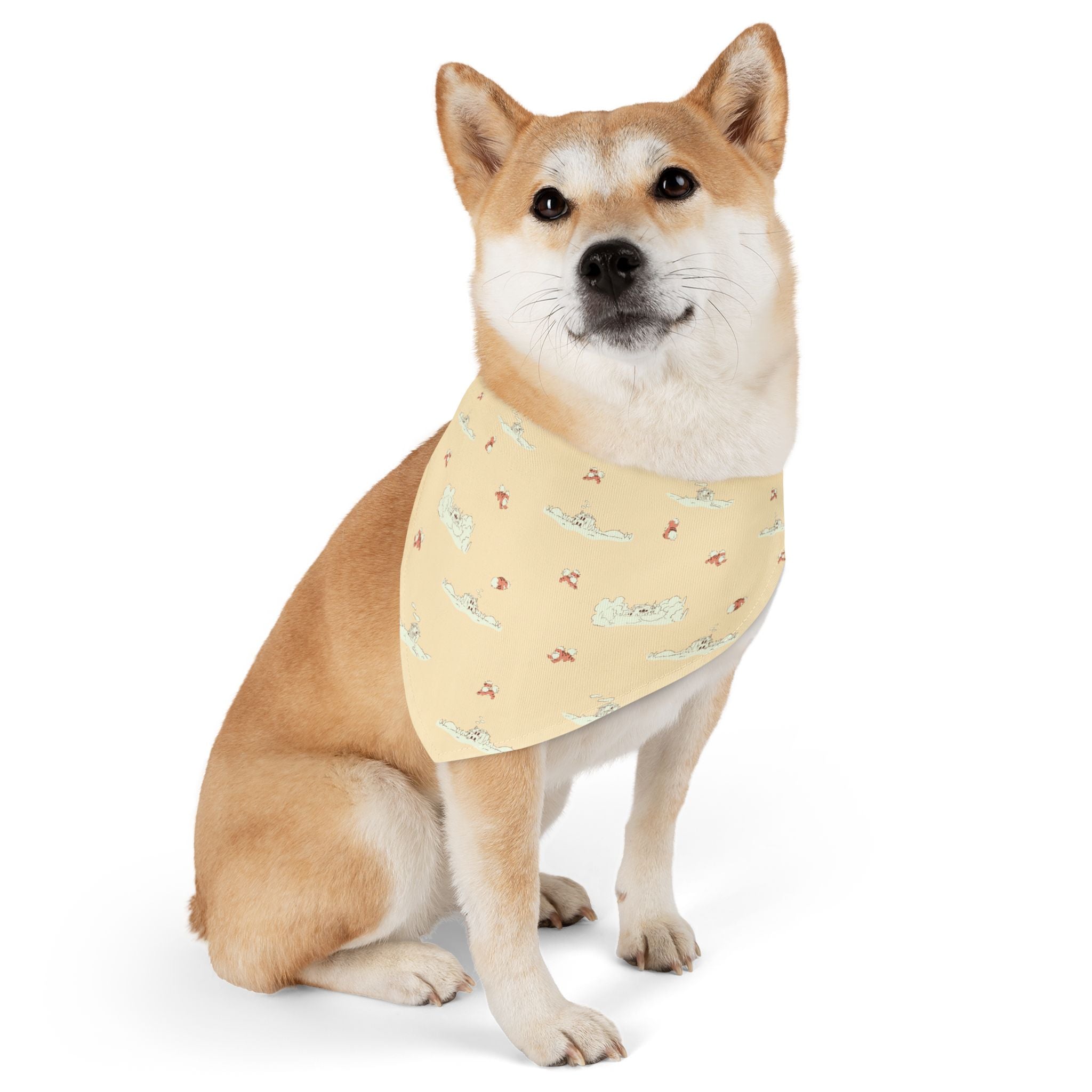 Growlith Pet Bandana Collar