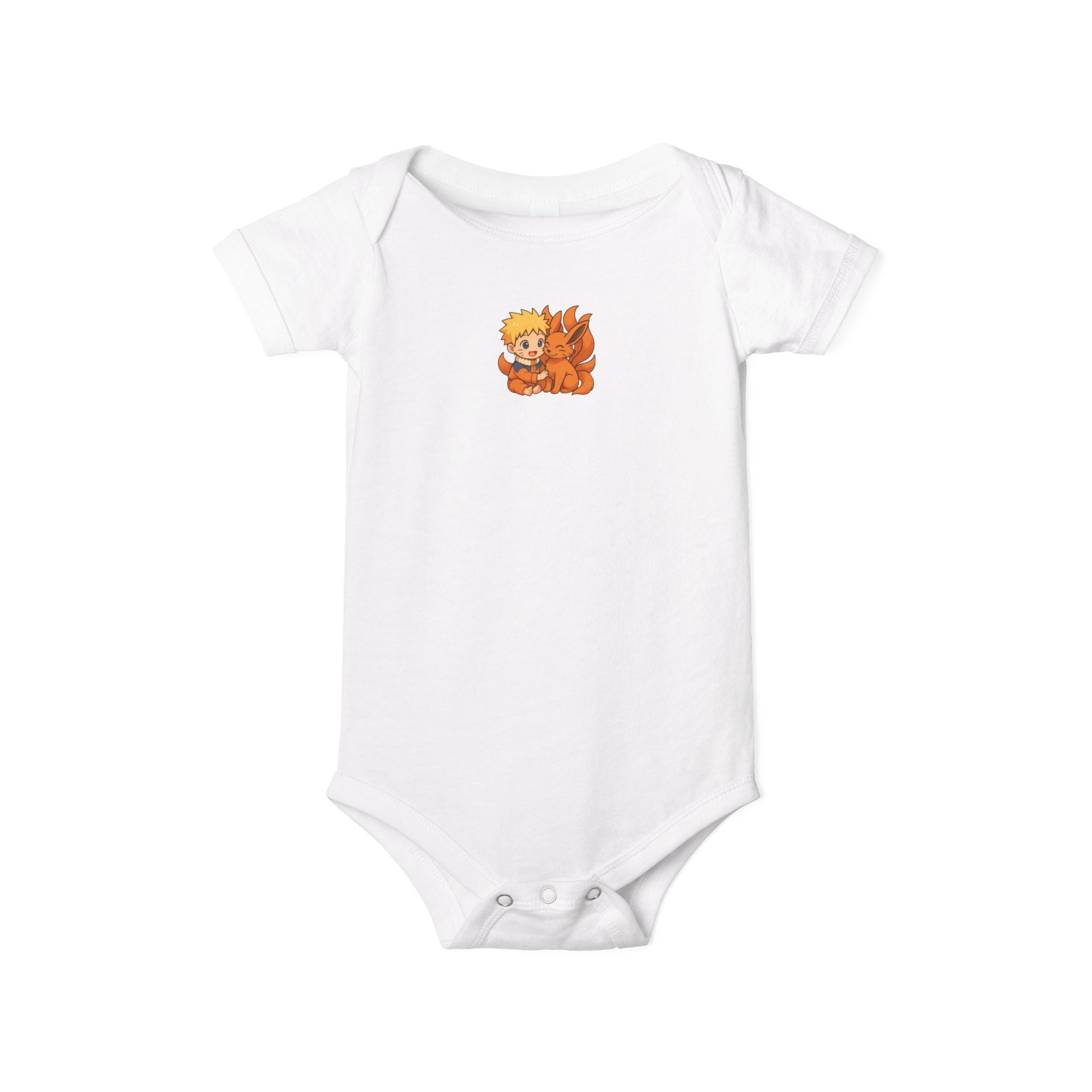 Baby Naruto & Baby Kurama One-Piece Bodysuit
