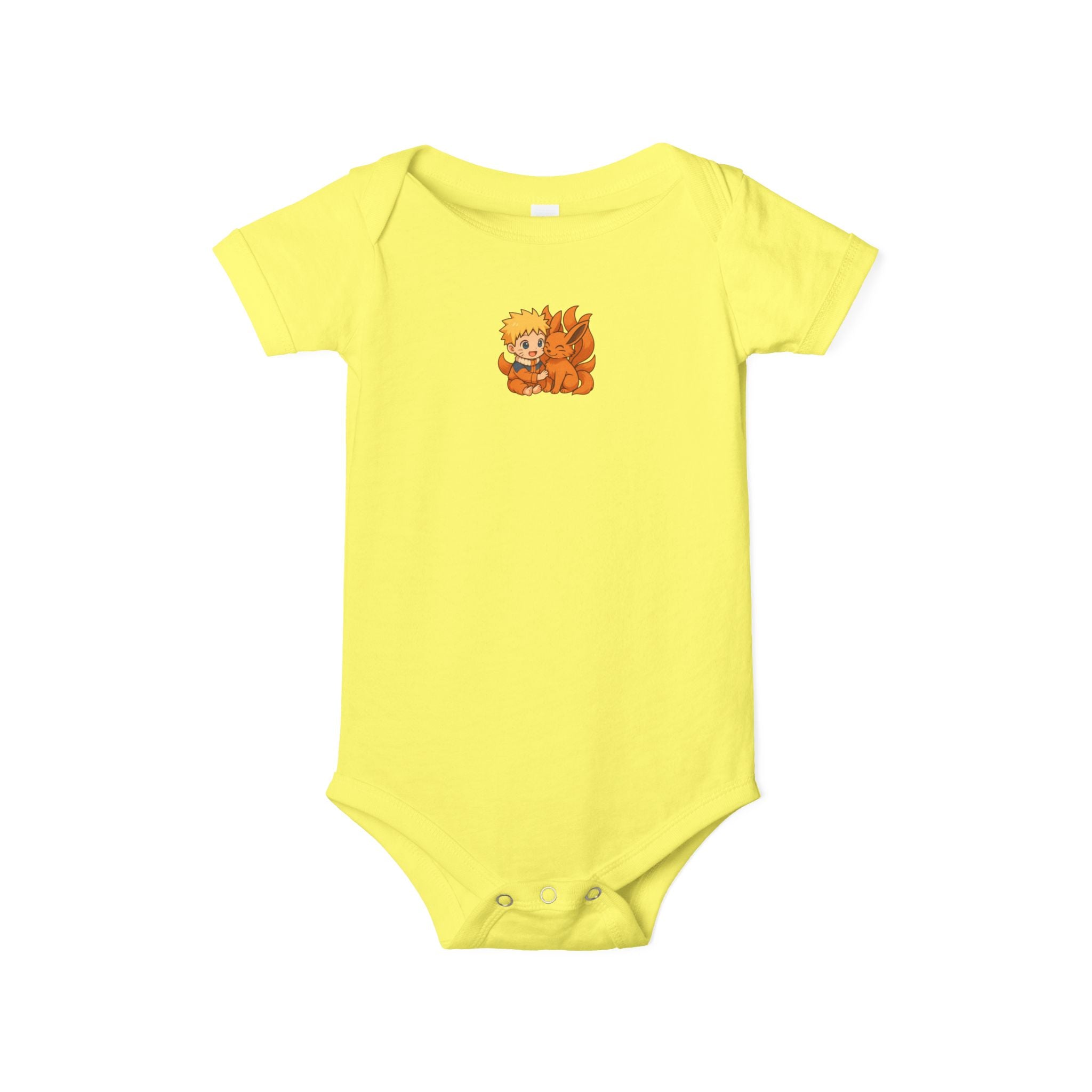Baby Naruto & Baby Kurama One-Piece Bodysuit