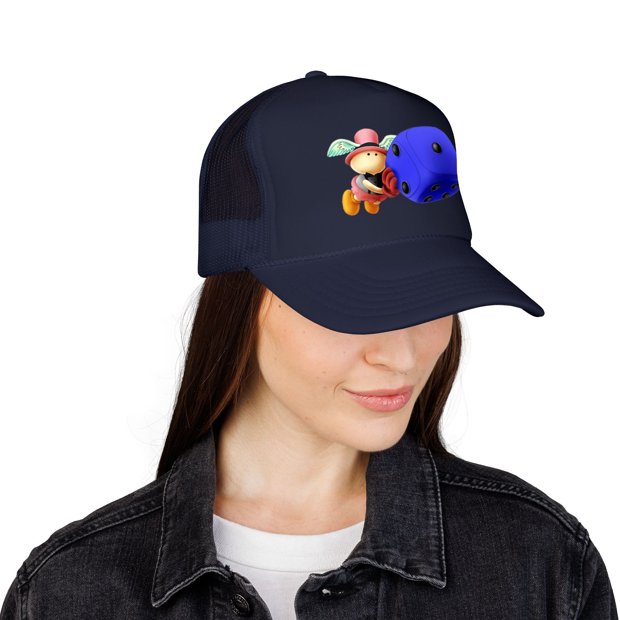 Gracful Dice Trucker Cap