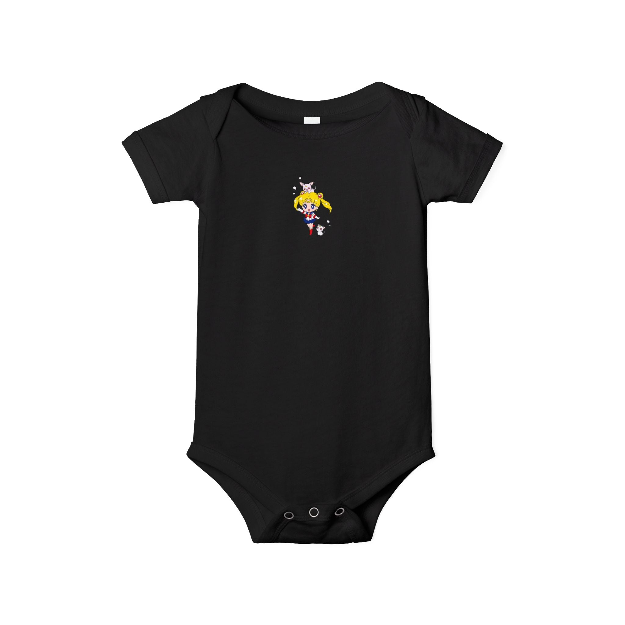 Cute Sailor Moon & Kittens Baby One-Piece Bodysuit