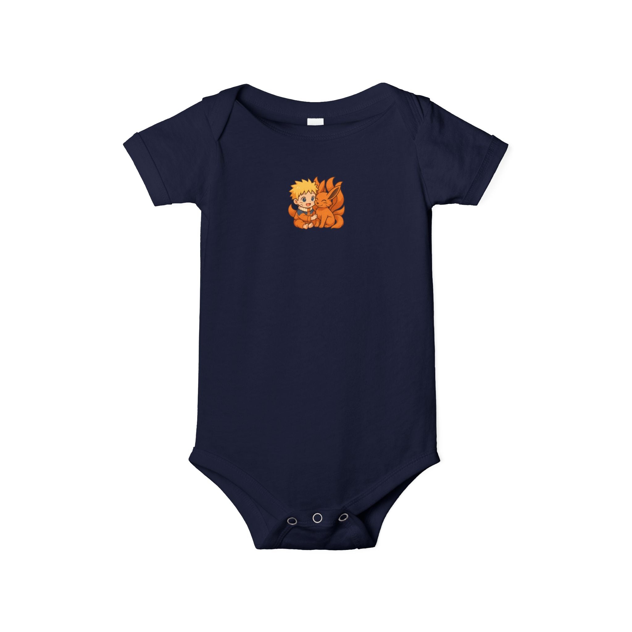 Baby Naruto & Baby Kurama One-Piece Bodysuit