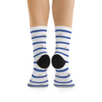 Striped Slakoth Recycled-Poly Socks