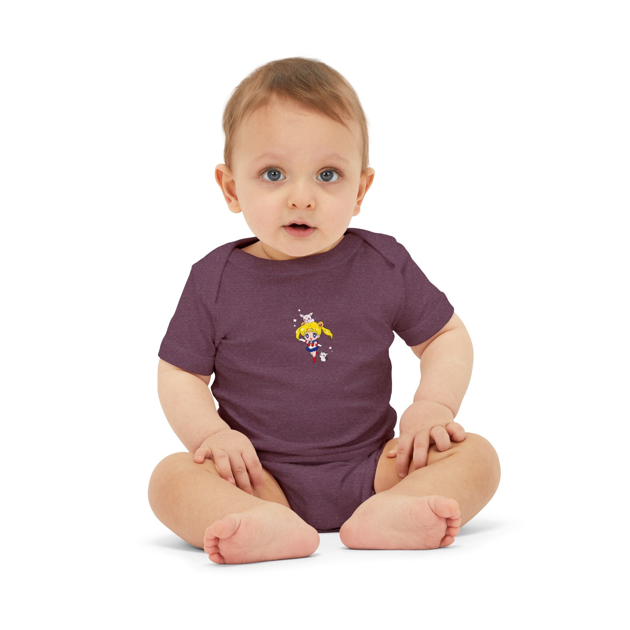 Cute Sailor Moon & Kittens Baby One-Piece Bodysuit