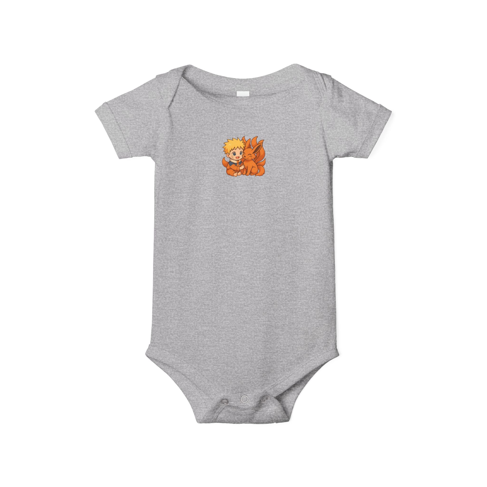 Baby Naruto & Baby Kurama One-Piece Bodysuit