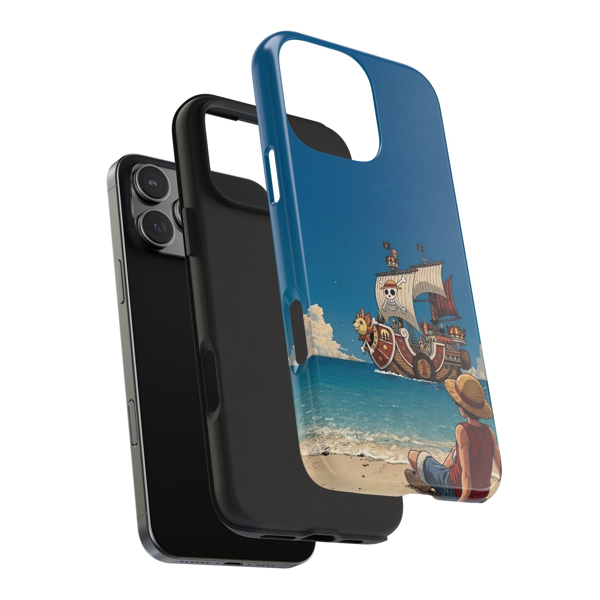 Luffy on Beach Phone Case