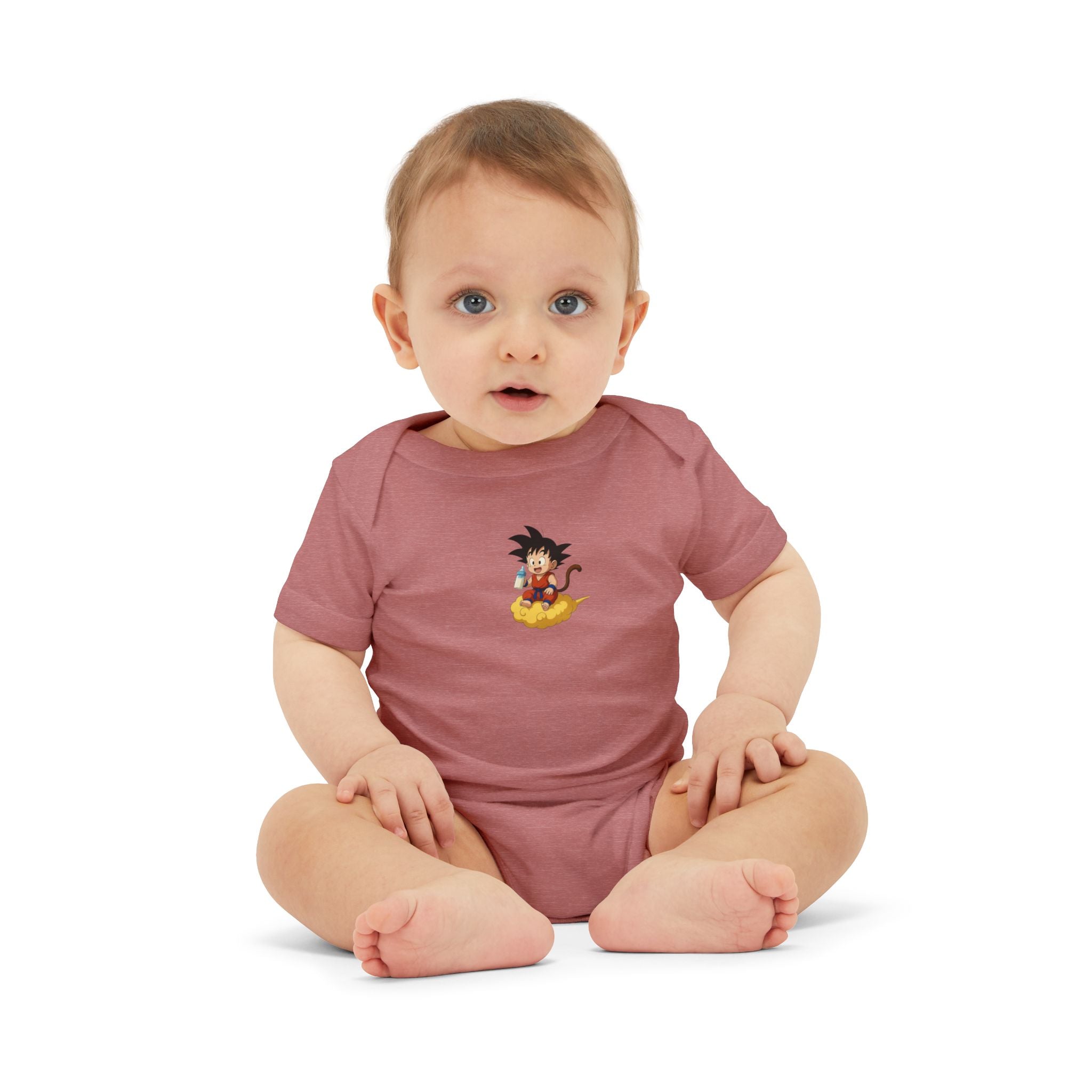 Goku Flying Nimbus Baby One-Piece Bodysuit
