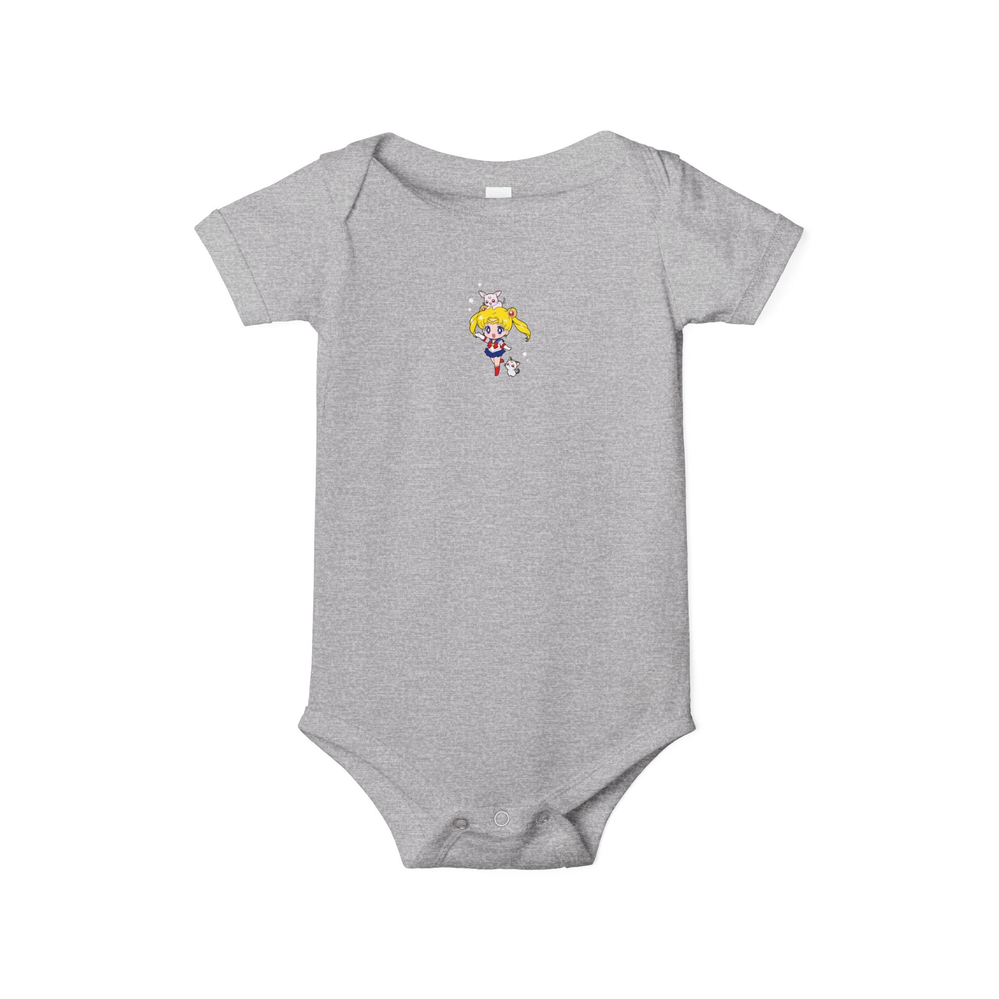 Cute Sailor Moon & Kittens Baby One-Piece Bodysuit