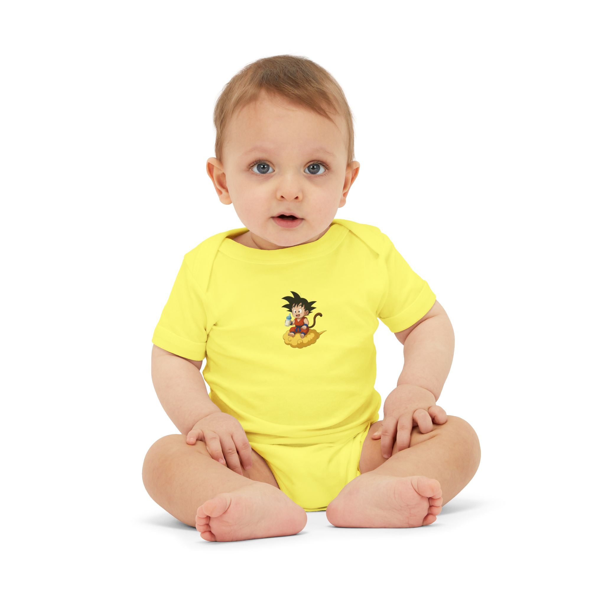 Goku Flying Nimbus Baby One-Piece Bodysuit