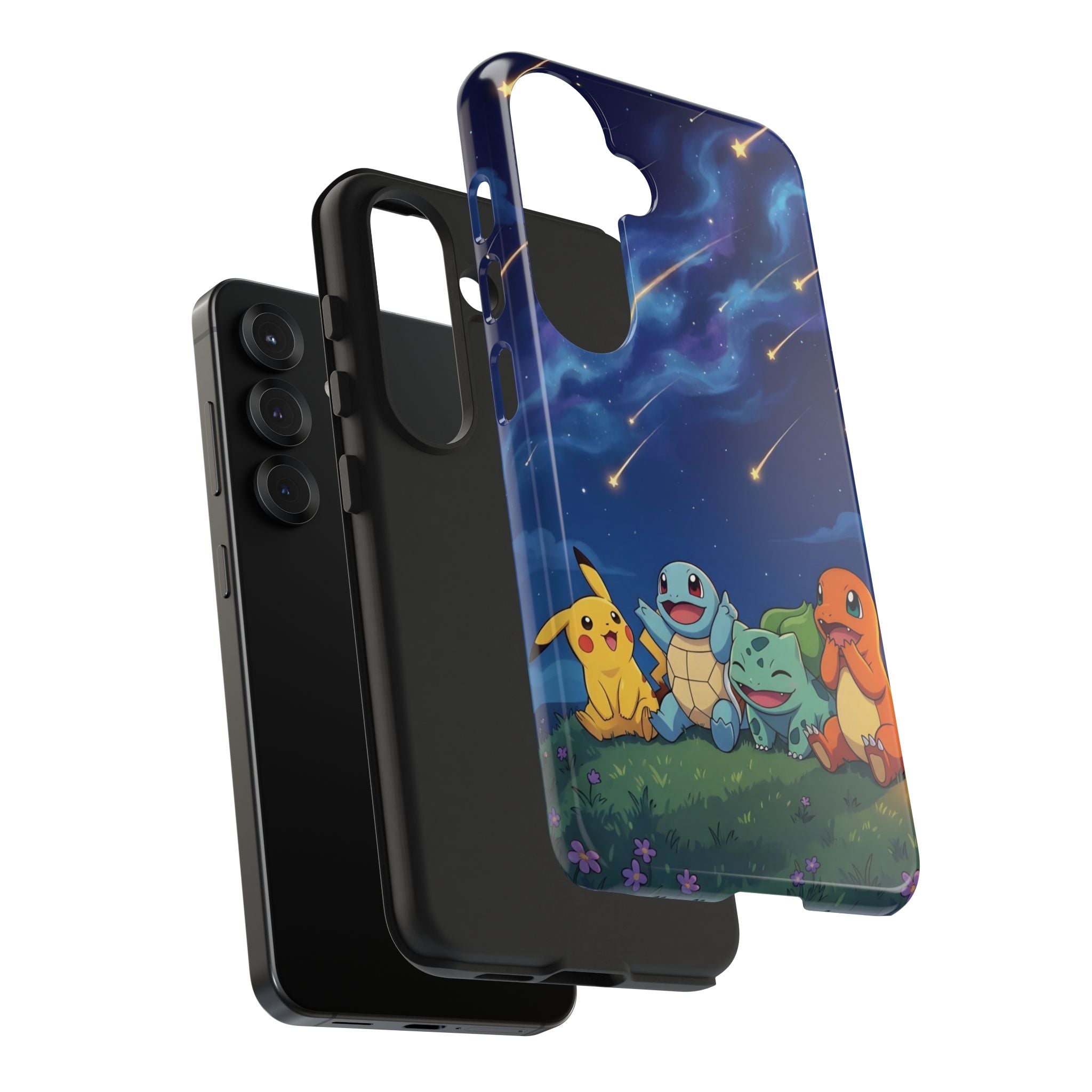 Pika & Friends Shooting Stars Phone Case