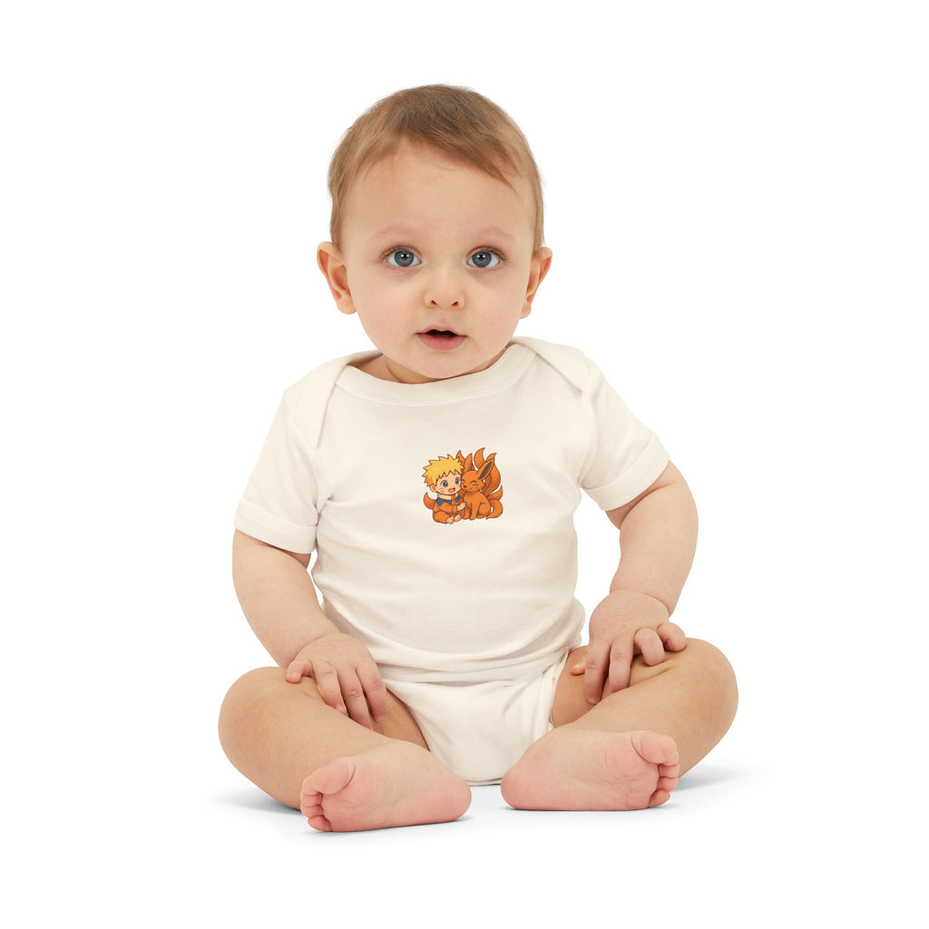 Baby Naruto & Baby Kurama One-Piece Bodysuit