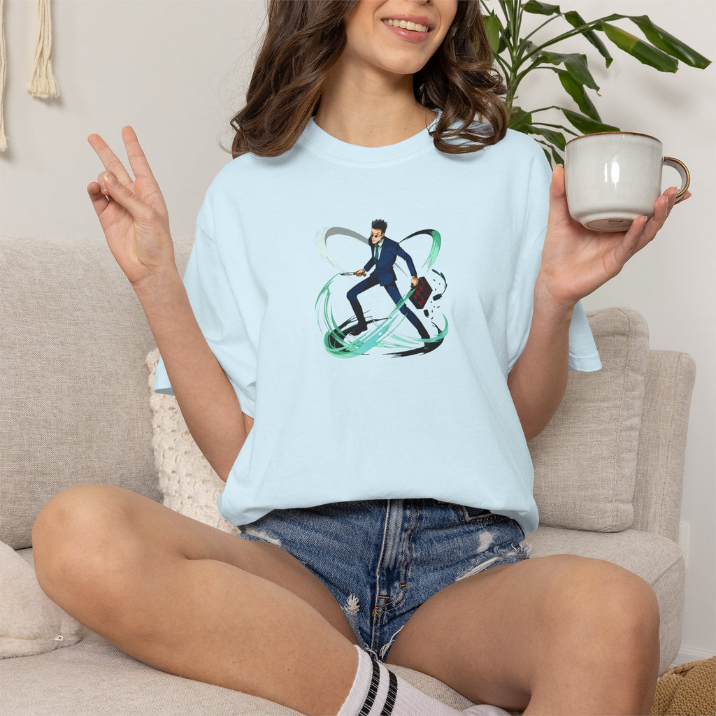 Leorio Briefcase Power up T-Shirt