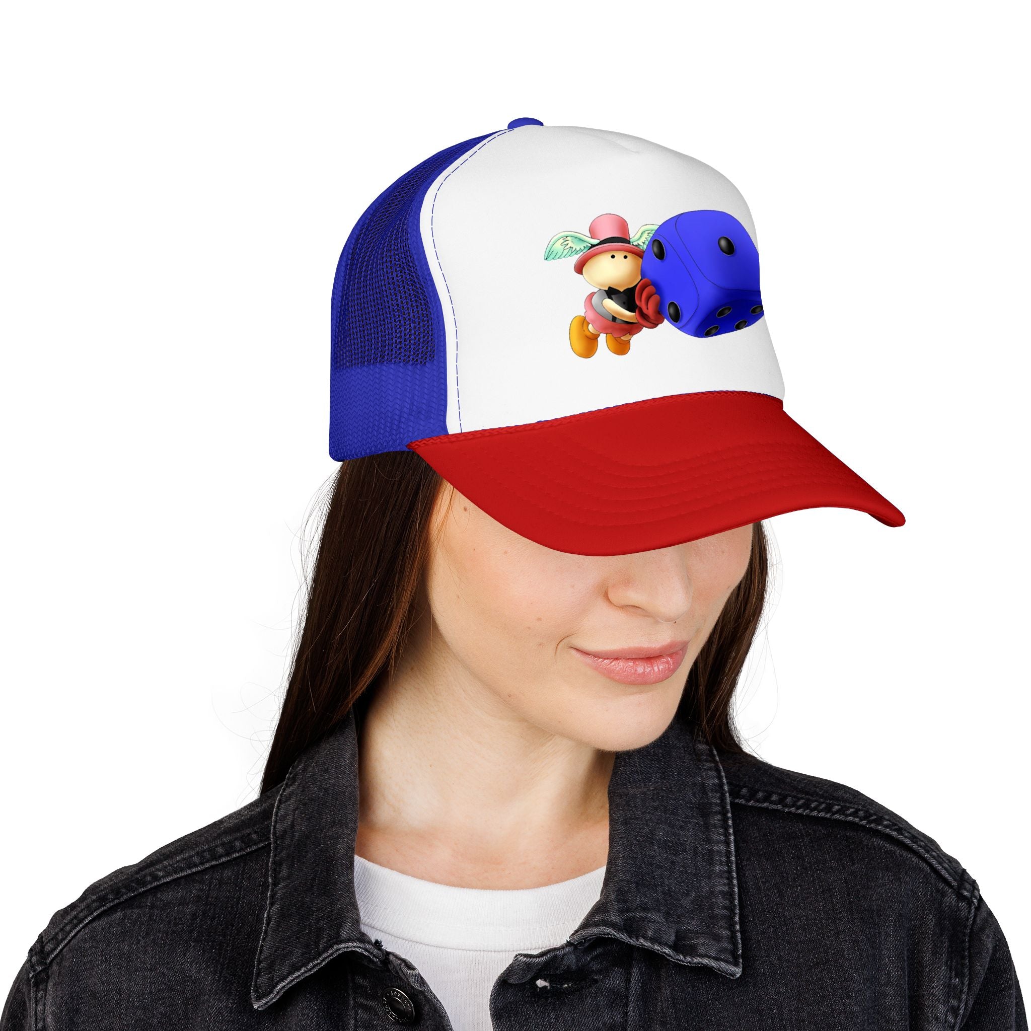 Gracful Dice Trucker Cap