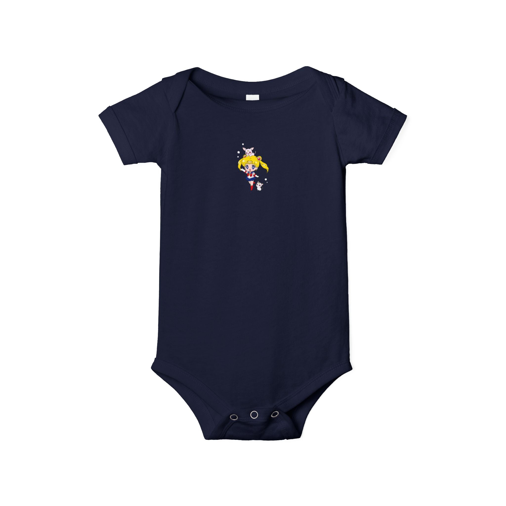Cute Sailor Moon & Kittens Baby One-Piece Bodysuit