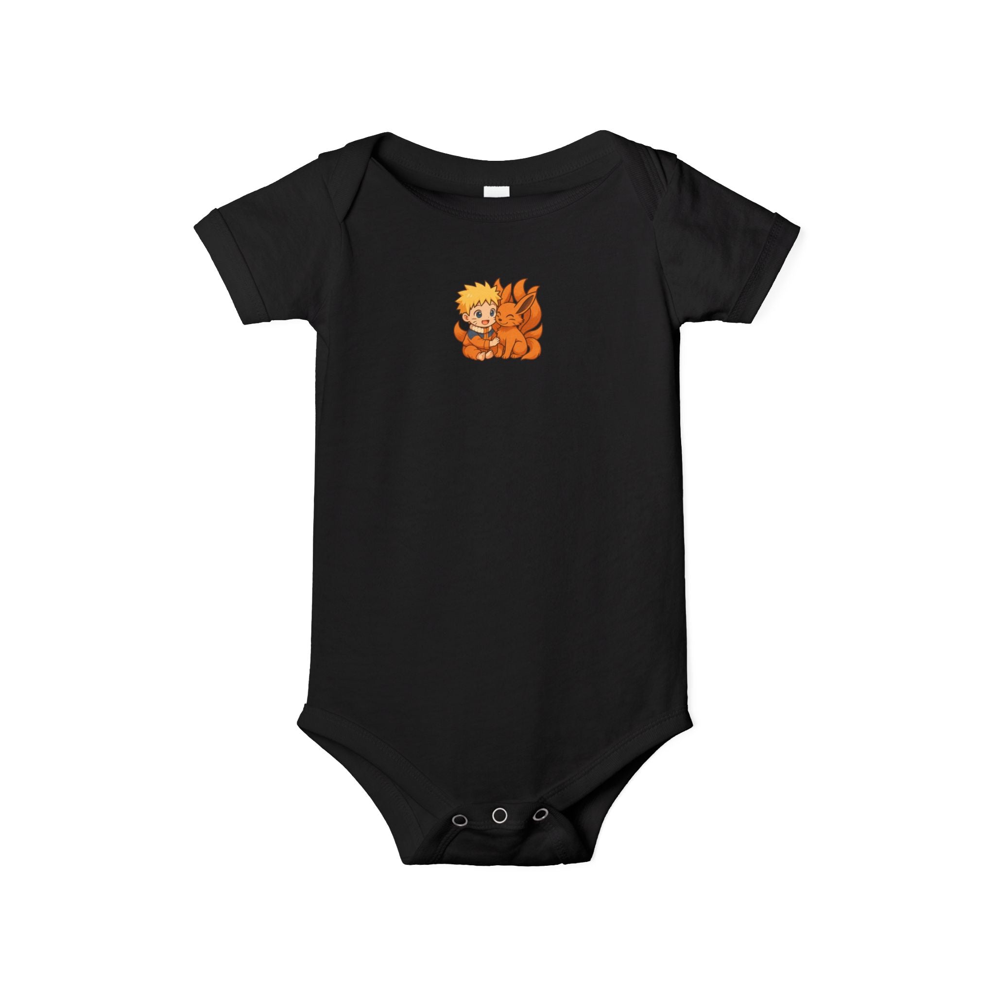 Baby Naruto & Baby Kurama One-Piece Bodysuit