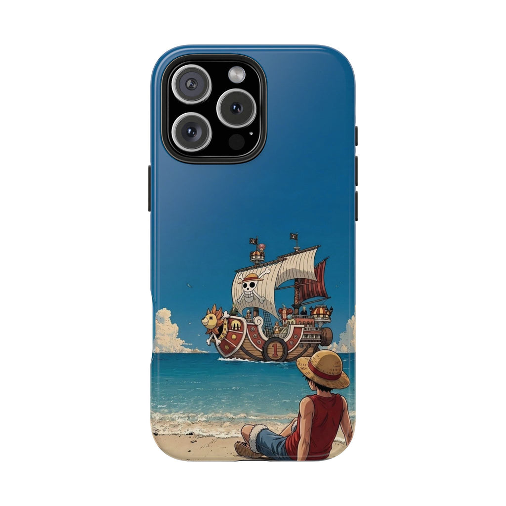 Luffy on Beach Phone Case