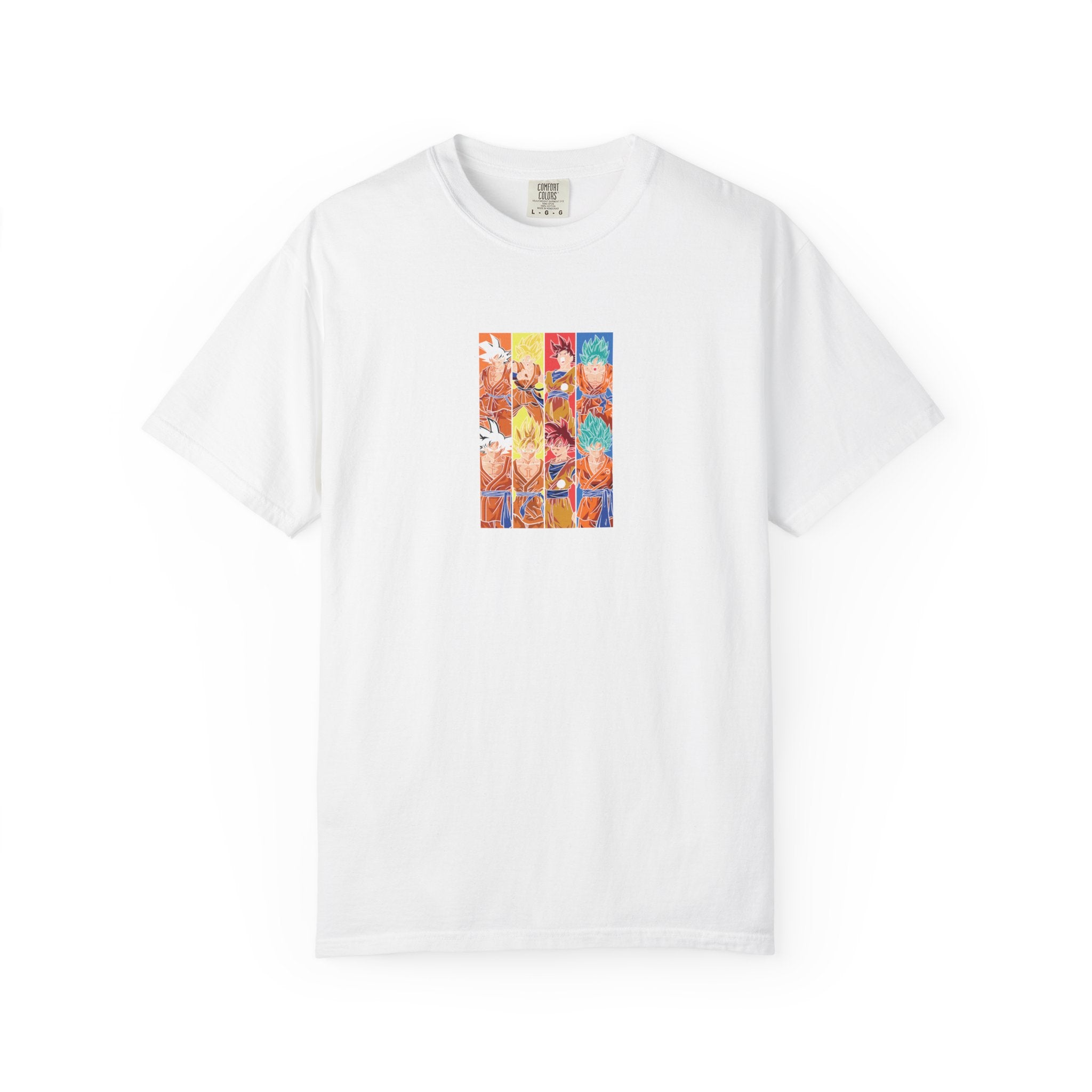 Goku Transformation Collage T-shirt