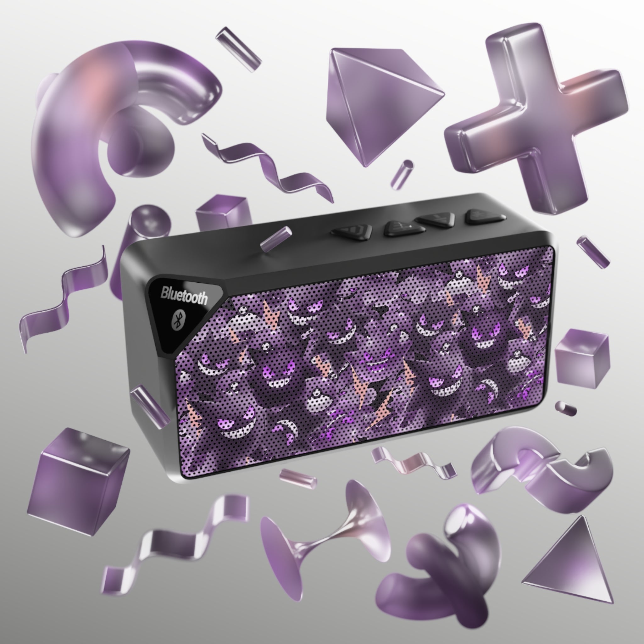 Geng Pattern Bluetooth Speaker
