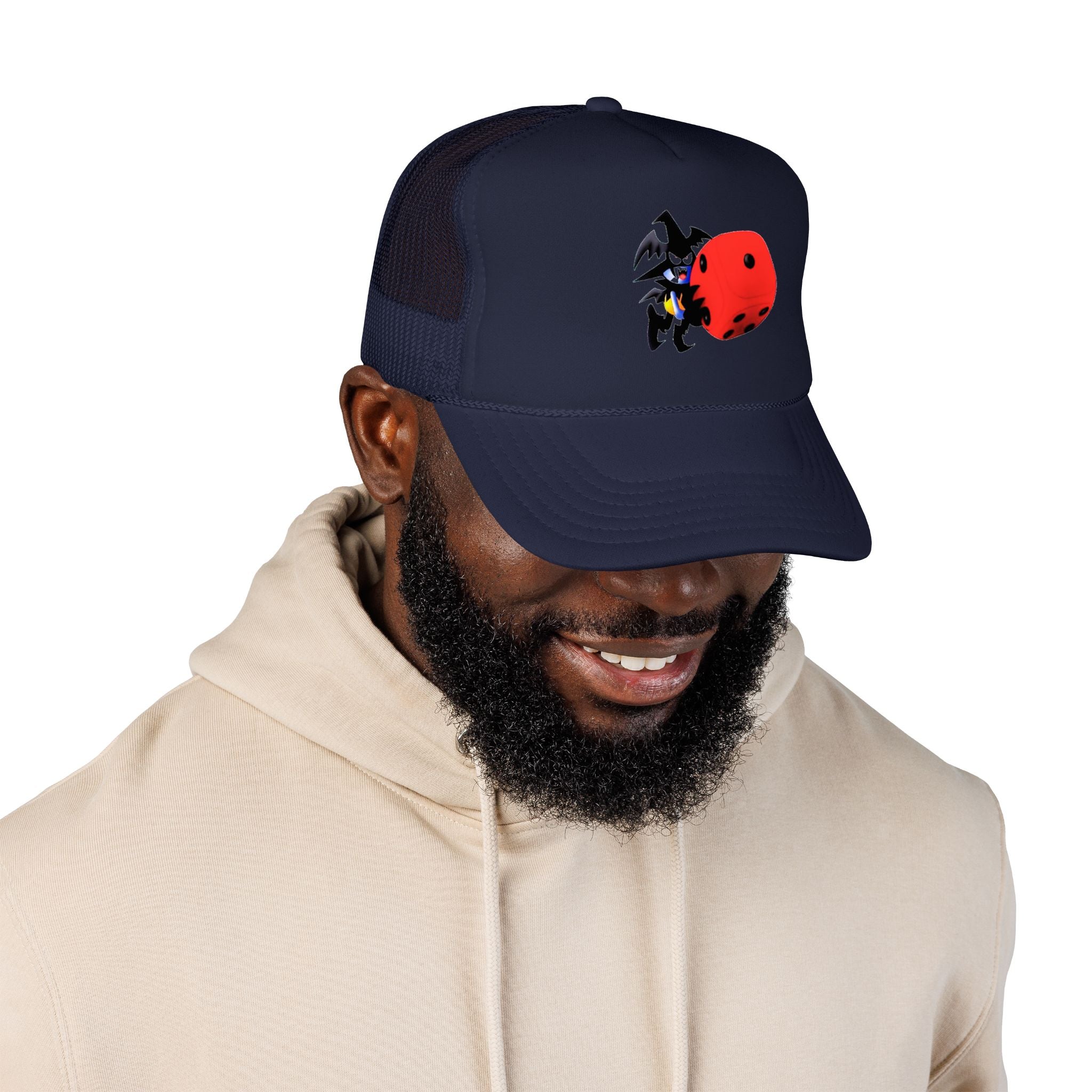 Skull Dice Trucker Cap