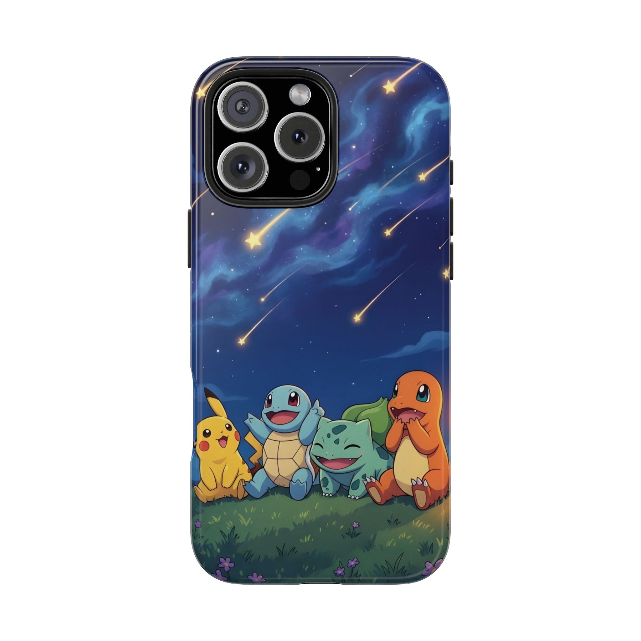 Pika & Friends Shooting Stars Phone Case